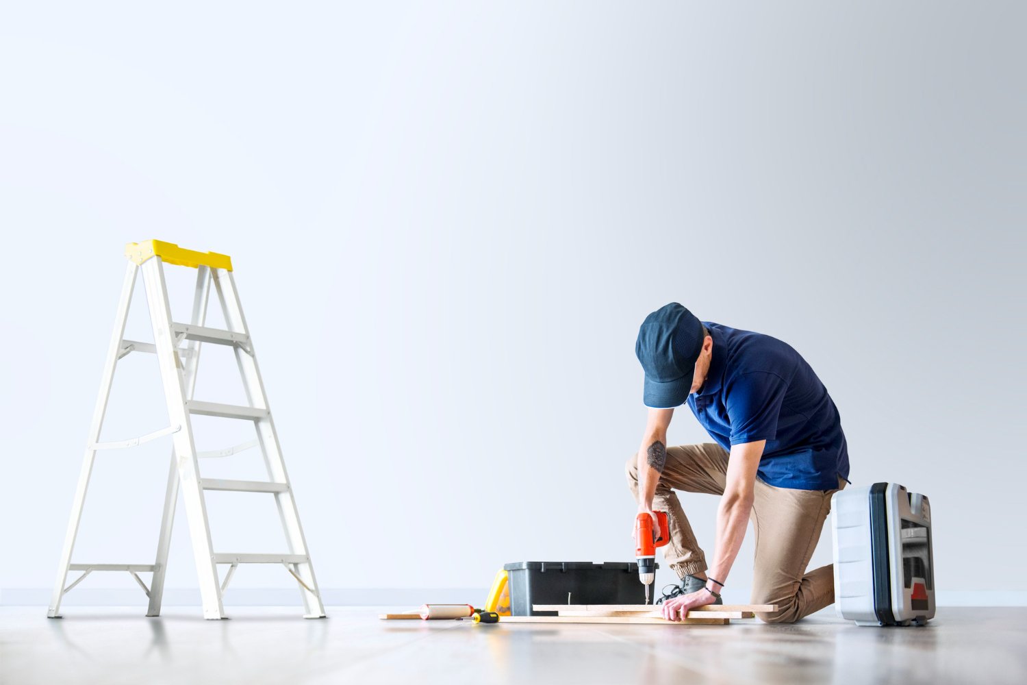 Interior renovation and remodeling work