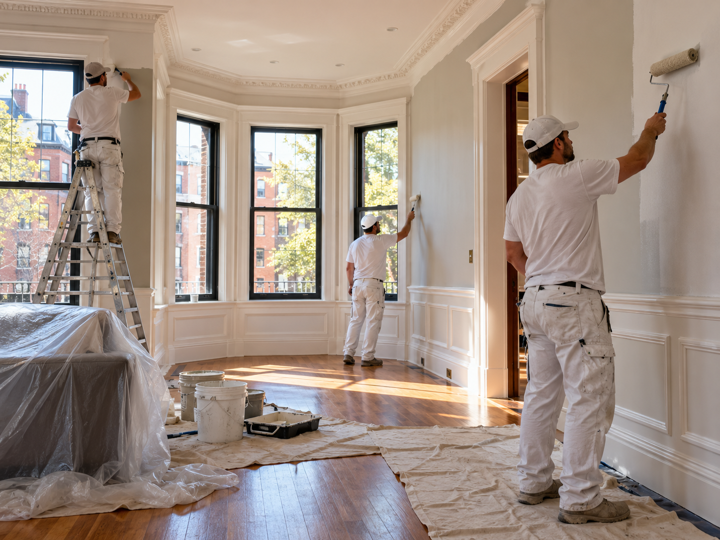 Commercial and residential painting work